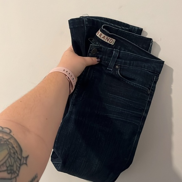J BRAND Cigarette Leg Low Rise Blue Jeans Size 28 - Picture 10 of 10
